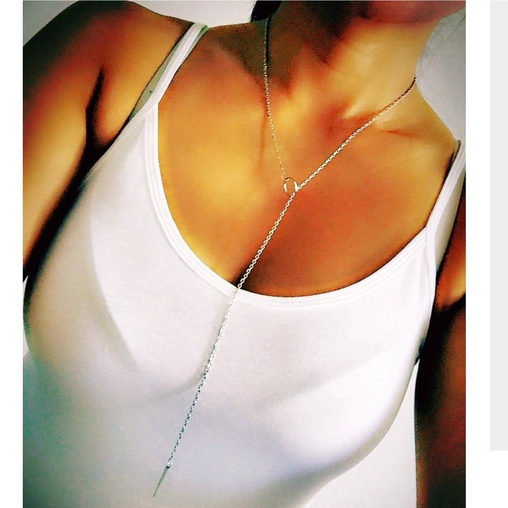 ✨💃🏾Stylish long strip necklace💃🏾✨